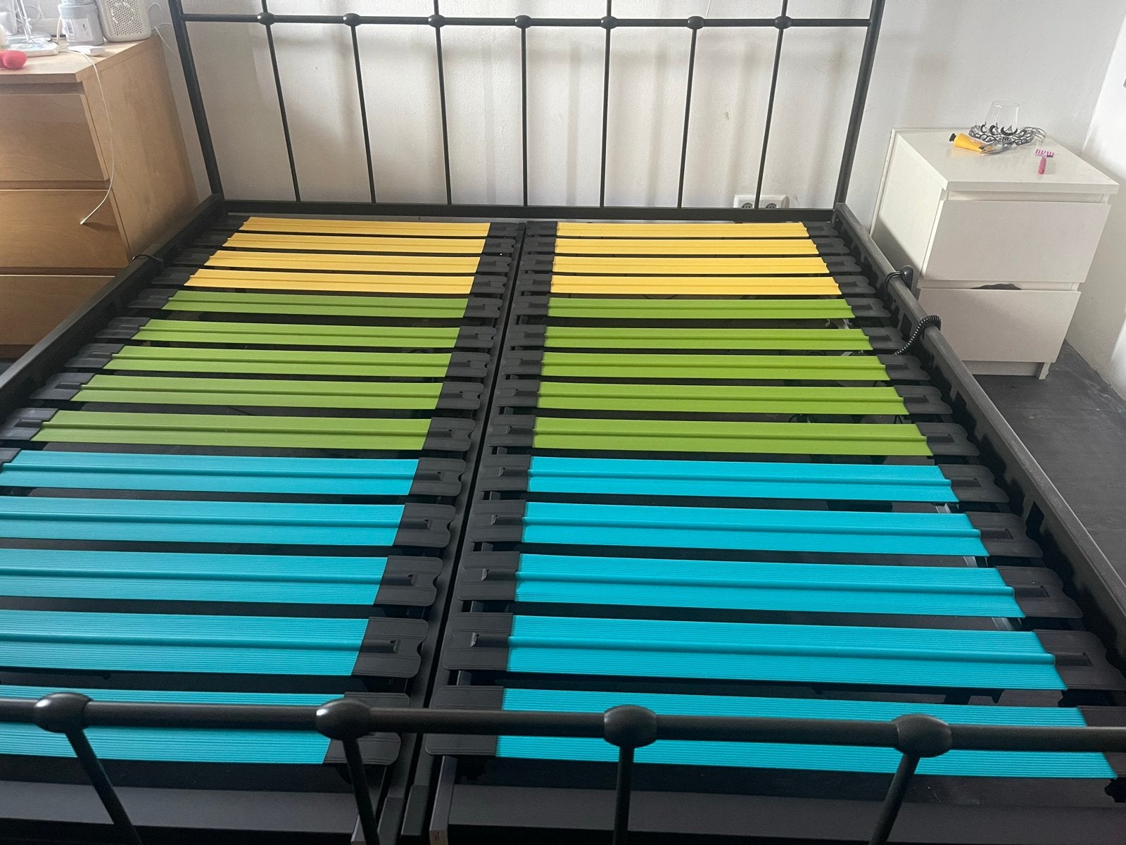 Nieuw Emma  90x200 verstelbare lattenbodem, Ophalen, Verstelbaar, 90 cm, Eenpersoons