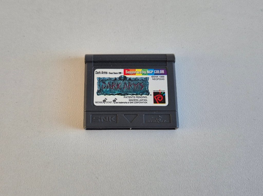 Dark Arms: Beast Buster 1999 SNK Neo Geo Pocket Color Game, Gebruikt, 1 speler, Ophalen of Verzenden, Role Playing Game (Rpg)