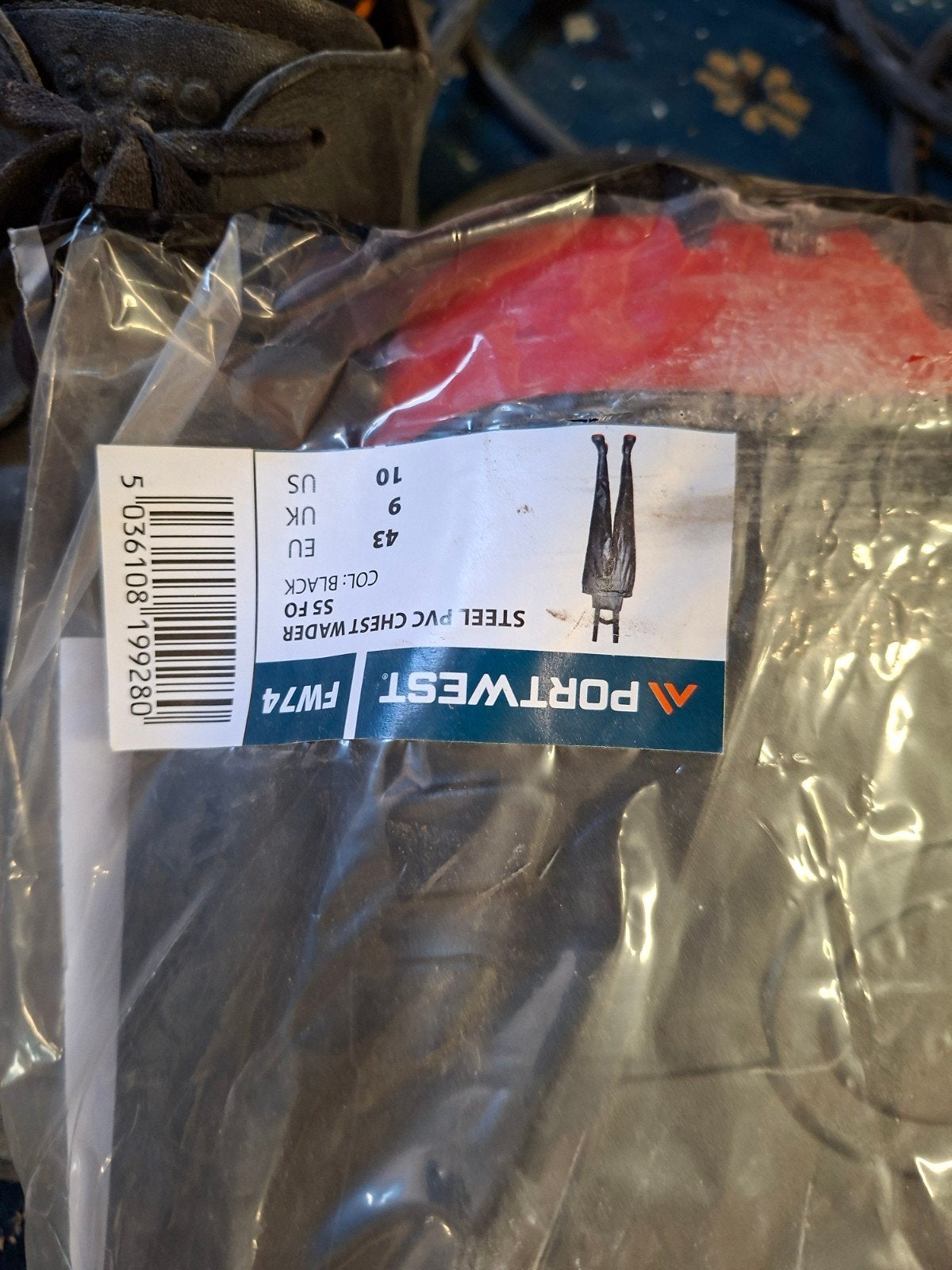 Portwest FW74 Stalen PVC Borstwaadpak - Maat 43, Ophalen of Verzenden, Nieuw