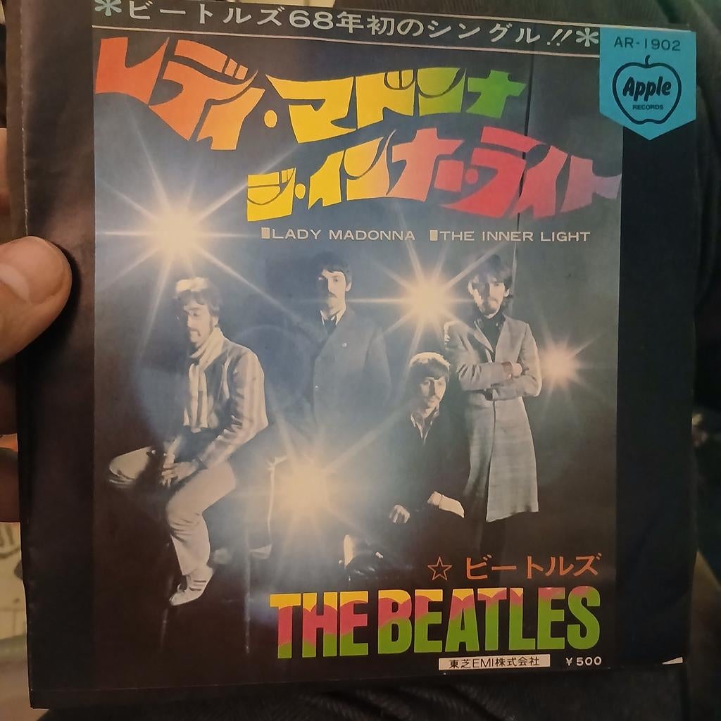 The Beatles - Lady Madonna / The Inner Light Japan Single, Cd's en Dvd's, Vinyl Singles, 7 inch, Single, Ophalen of Verzenden
