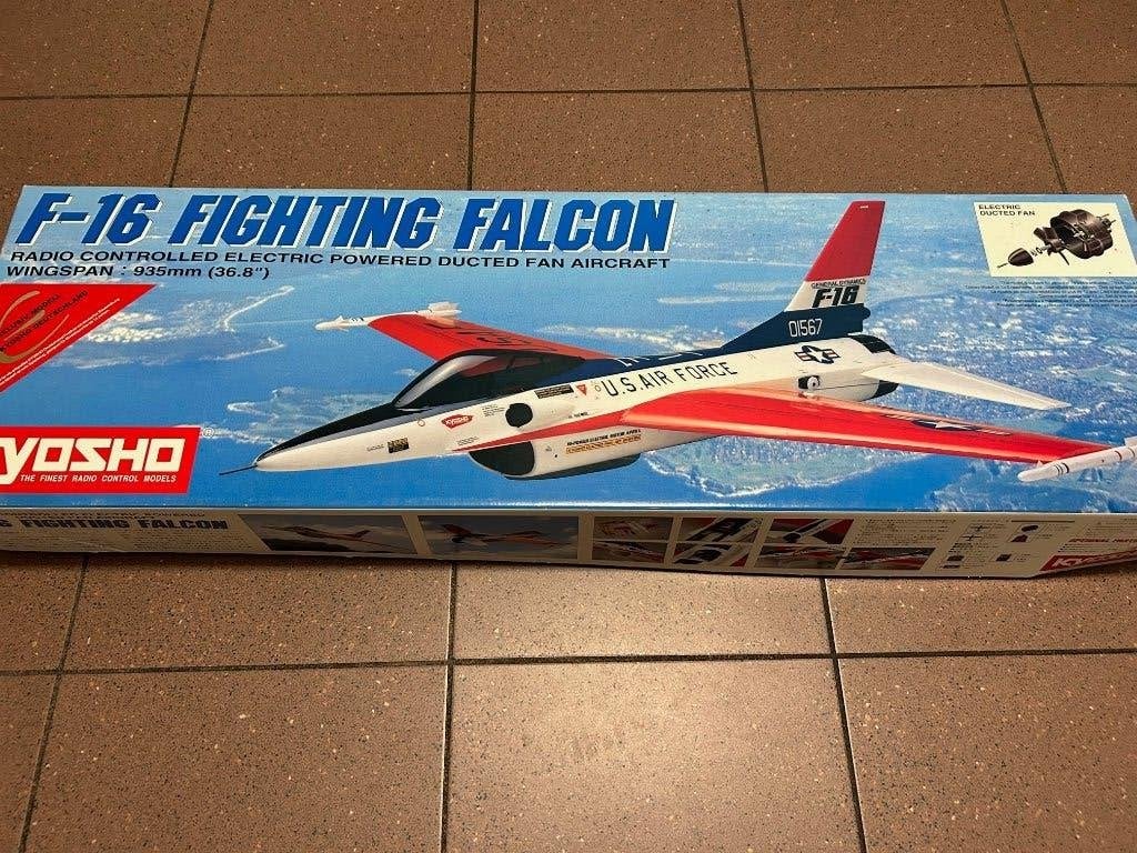 Kyosho F-16 Fighting Falcon impeller jet, Ophalen of Verzenden, Nieuw, Elektro