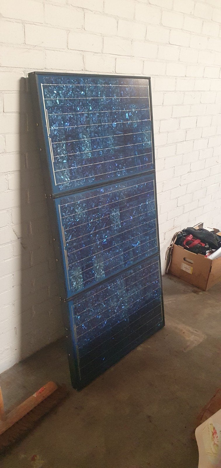 Zonnepanelen experimental, Ophalen, Gebruikt