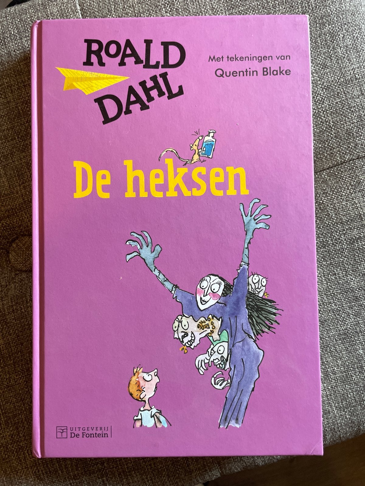Roald Dahl - De heksen (met tekeningen van Quentin Blake), Ophalen of Verzenden, Zo goed als nieuw, Fictie algemeen