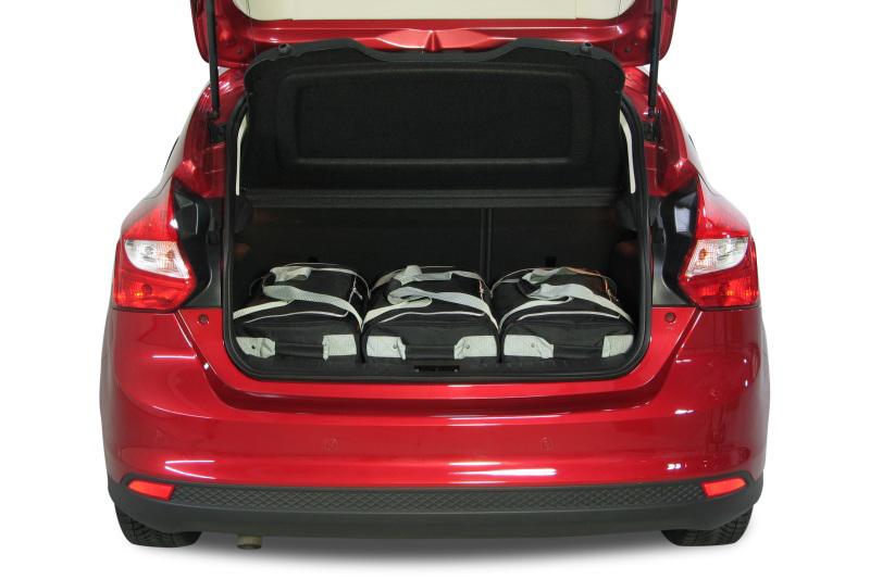 Reistassenset Ford Focus III 2010-2018 5-deurs hatchback, Auto diversen, Kofferbakmatten, Ophalen, Zo goed als nieuw