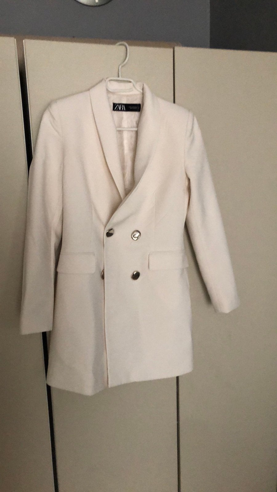 Creme blazer maat S, Ophalen of Verzenden, Zo goed als nieuw, Maat 38/40 (M), Beige