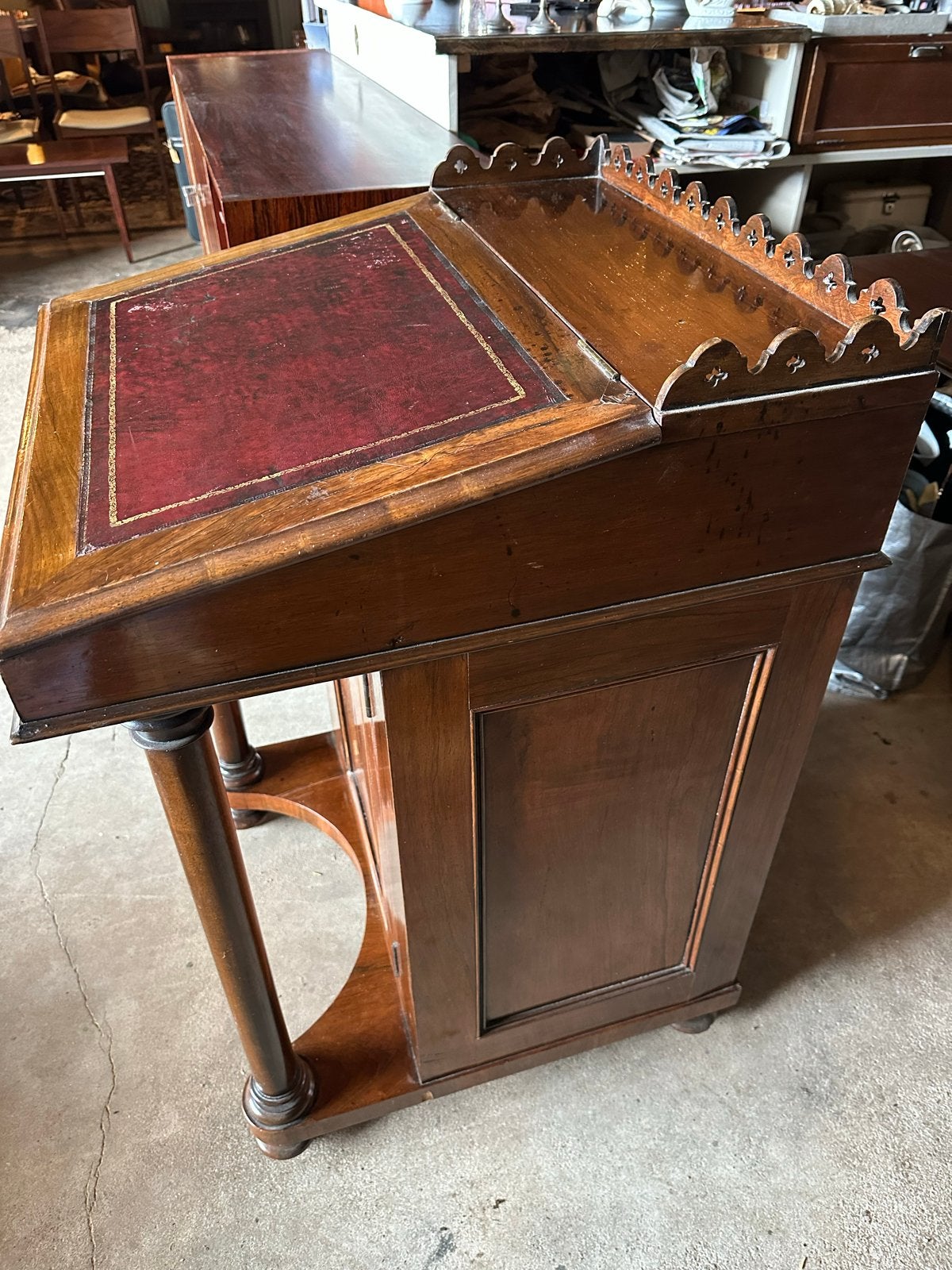 Antiek Davenport bureau, Antiek en Kunst, Ophalen
