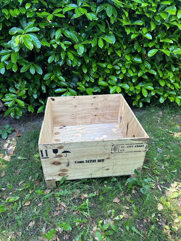 Houten Palletkist - Ideaal voor opslag of decoratie, Ophalen, Gebruikt