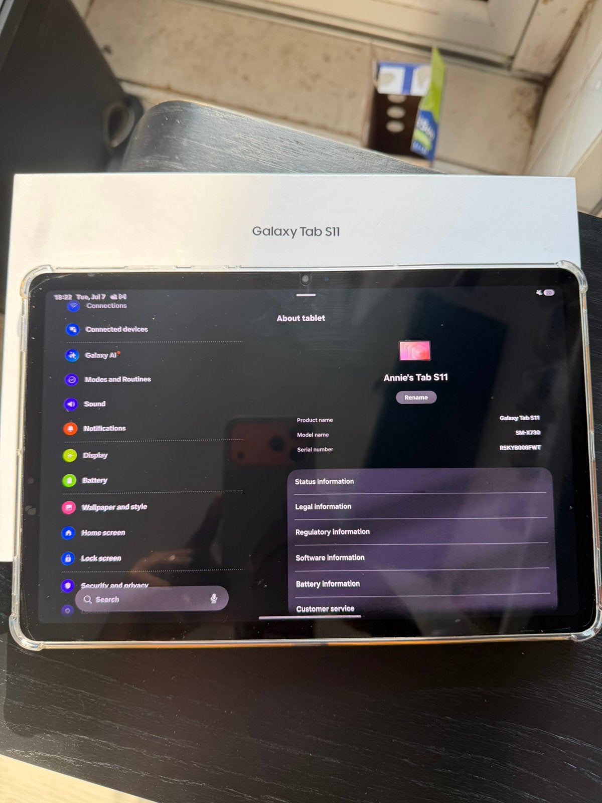 Samsung Tab S11 (512gb), Ophalen, Zo goed als nieuw