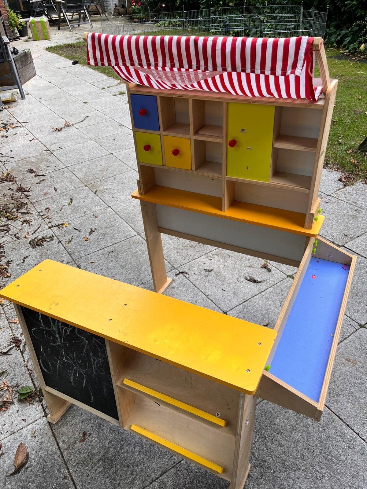 Houten Winkeltje voor kinderen, Ophalen, Gebruikt, Jongen of Meisje