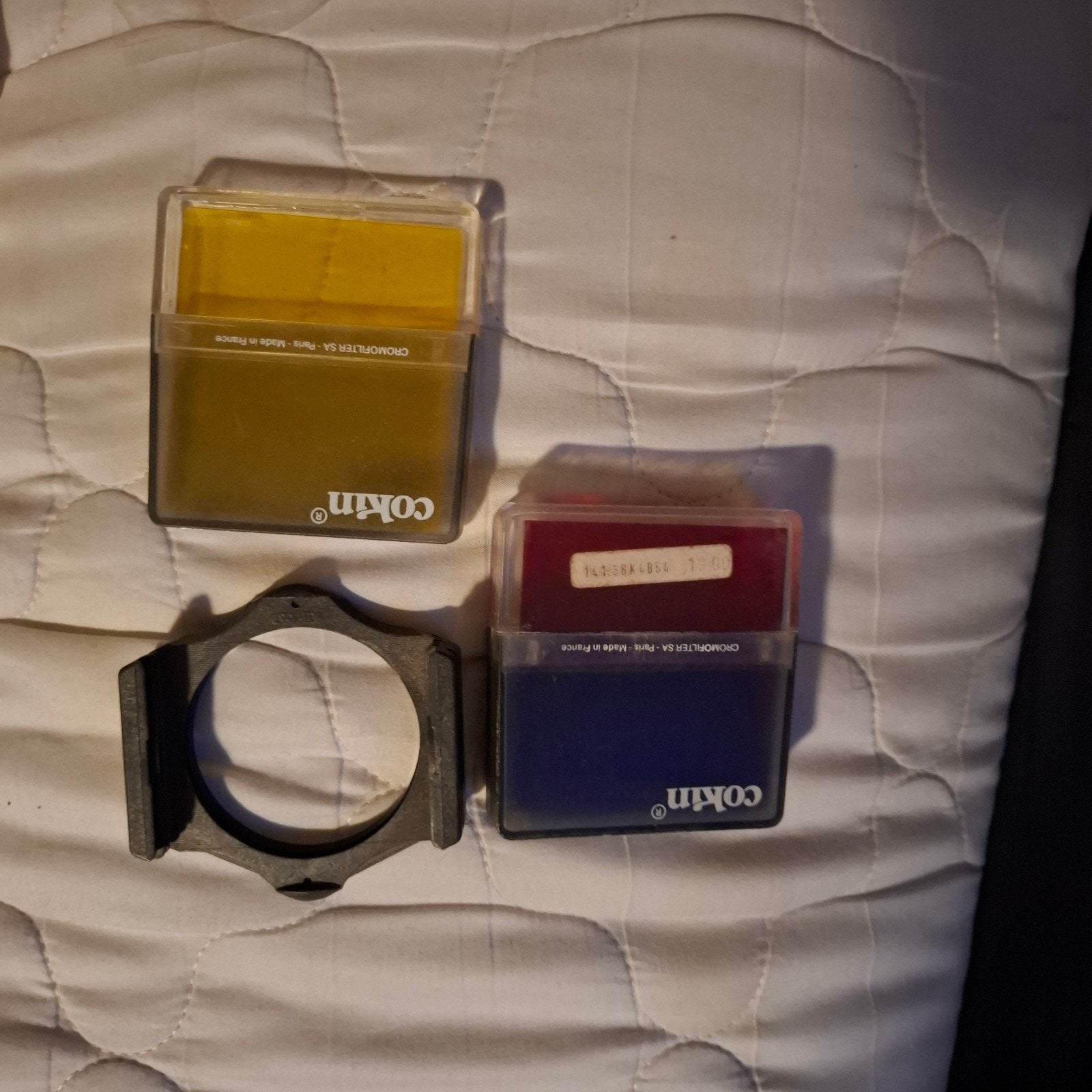 Cokin filterset met houder en diverse filters, Gebruikt, Minder dan 50 mm, Cokin, Filterset