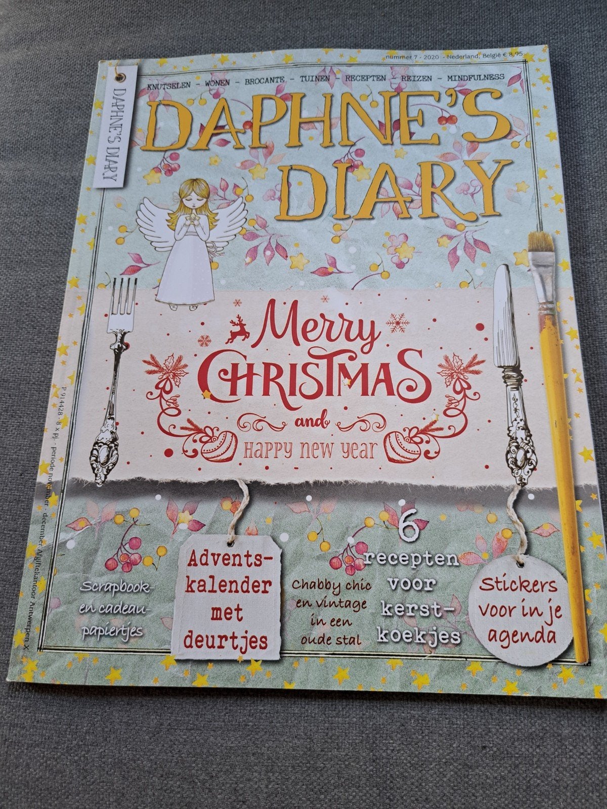 T: Daphne's Diary Kersteditie 2020 - Knutselen & Recepten, Ophalen of Verzenden, Zo goed als nieuw, Overige typen