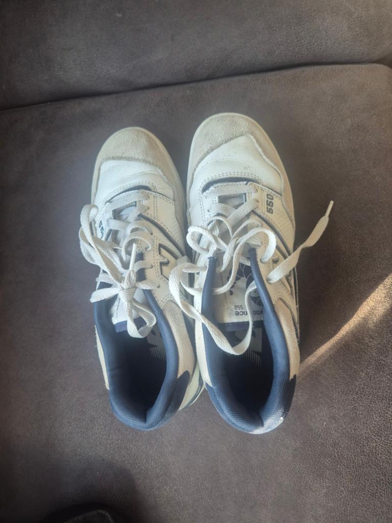 New balance 550, Ophalen of Verzenden, Zo goed als nieuw, Wit