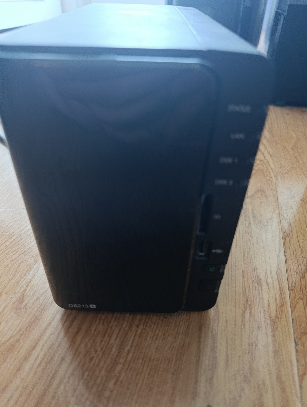 Synology DS213+ NAS met 2x 4TB IronWolf HDD's, Computers en Software, NAS, Ophalen of Verzenden