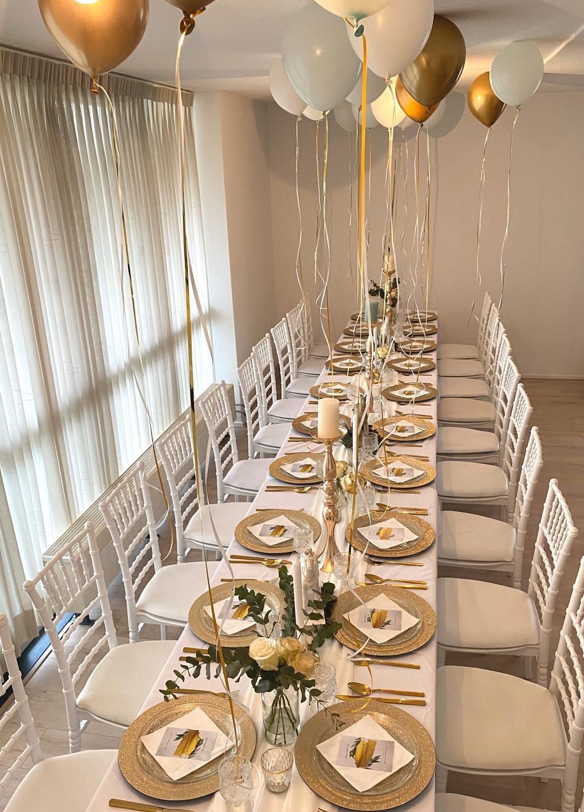 FEEST PARTY VERHUUR  PARTY DECORATIE TE HUUR, Ophalen of Verzenden, Zo goed als nieuw