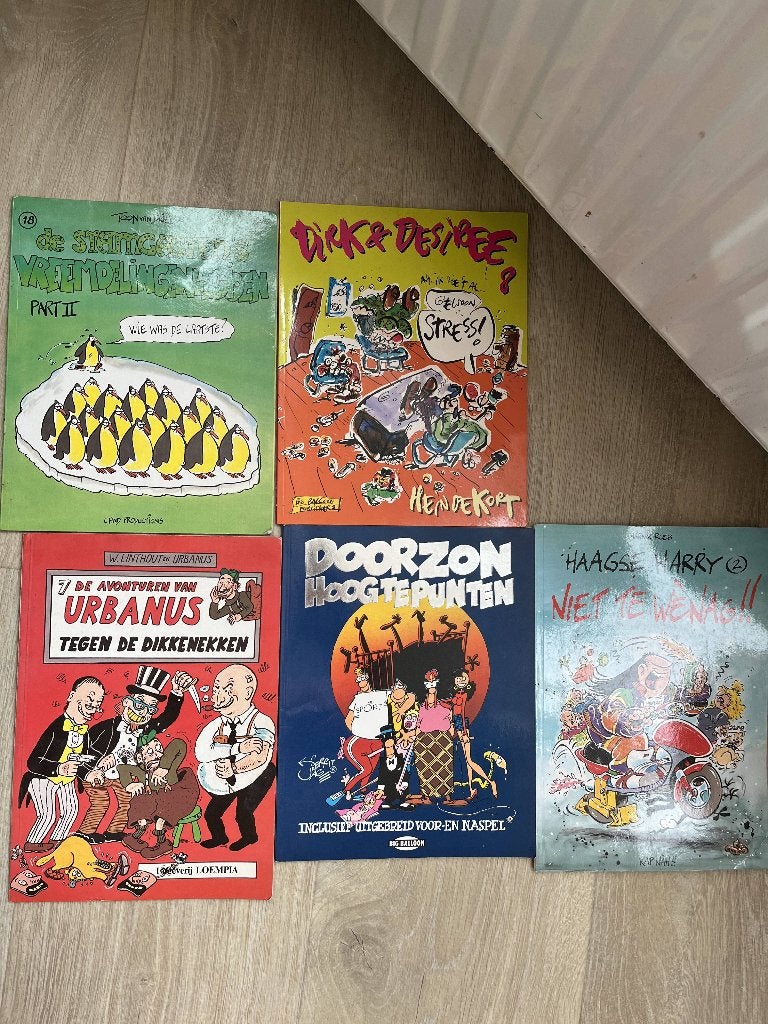 Verschillende strips, Boeken, Meerdere comics, Ophalen, Gelezen, Europa