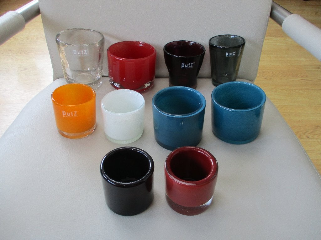 DutZ collection - glas - pot/vaas - design, Overige materialen, Rond, Binnen, Ophalen of Verzenden
