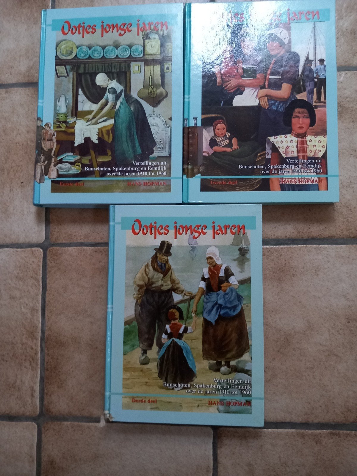 Ootjes Jonge Jaren - Complete Trilogie Hans Hopman, Boeken, Ophalen of Verzenden, Zo goed als nieuw, Hans Hopman, Nederland