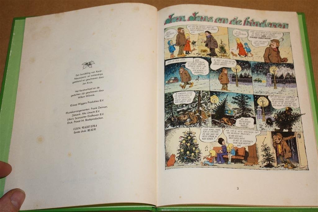 Jan, Jans en de kinderen. Kerstverhalen., Eén stripboek, Ophalen of Verzenden, Gelezen