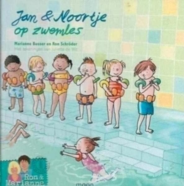 Marianne Busser Jan & Noortje op zwemles, Boeken, Fictie algemeen, Jongen of Meisje, Ophalen of Verzenden, Zo goed als nieuw