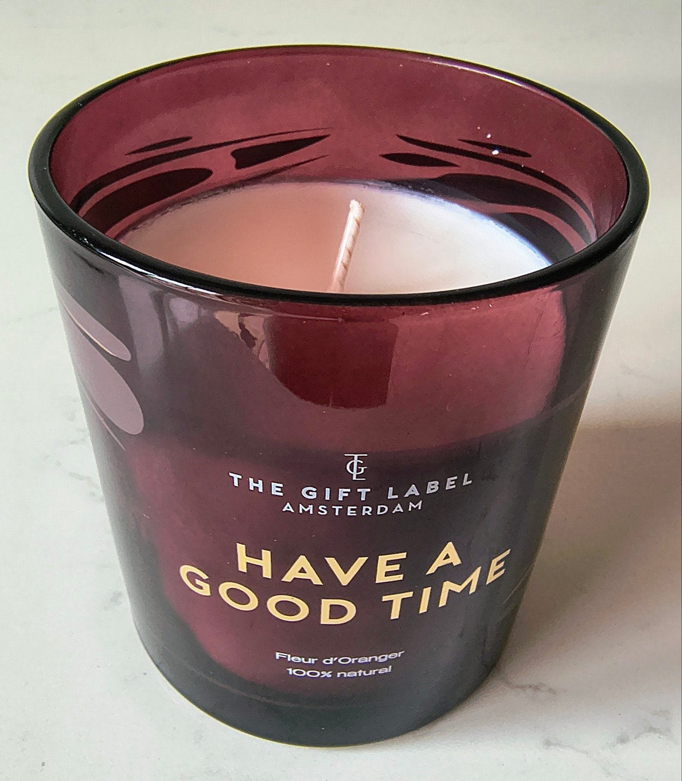 The Gift Label Kaars Fleur d'Oranger Have a Good Time, Ophalen of Verzenden, Kaars