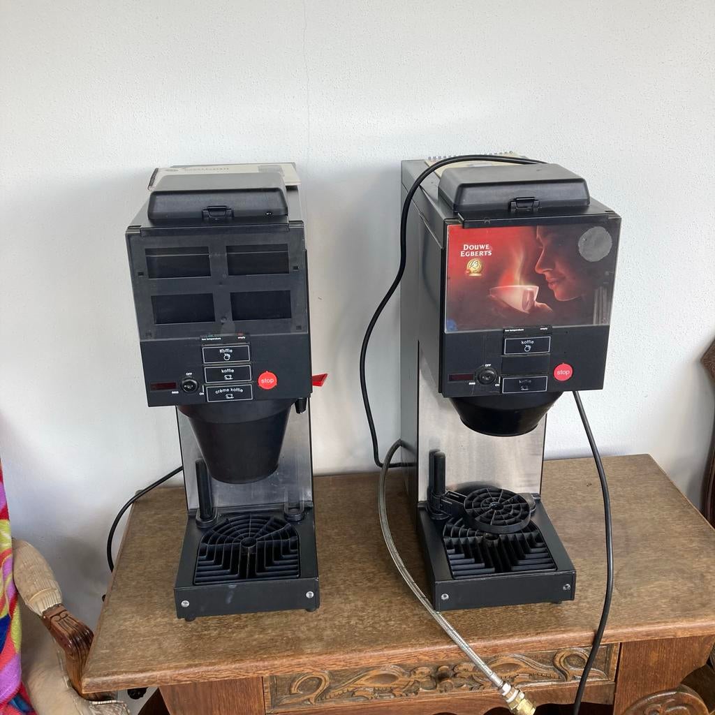 2 Douwe Egberts Cafitesse koffiemachines, Ophalen, Gebruikt, Overige typen, 10 kopjes of meer