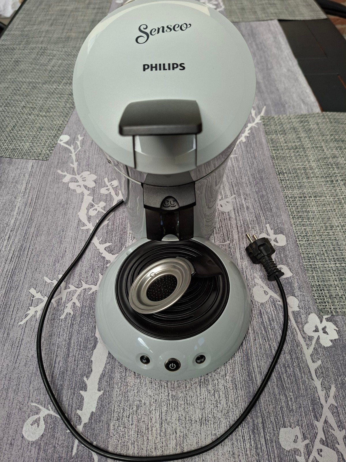 Philips Senseo koffiezetapparaat HD 6553 - Lichtgrijs, Koffiepads en cups, Koffiemachine, Ophalen of Verzenden, Zo goed als nieuw