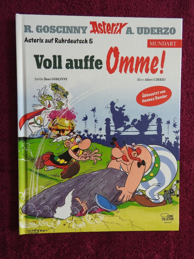 Asterix - Voll auffe Omme - Asterix auf Ruhrdeutsch 5, Eén stripboek, Ophalen of Verzenden, Zo goed als nieuw