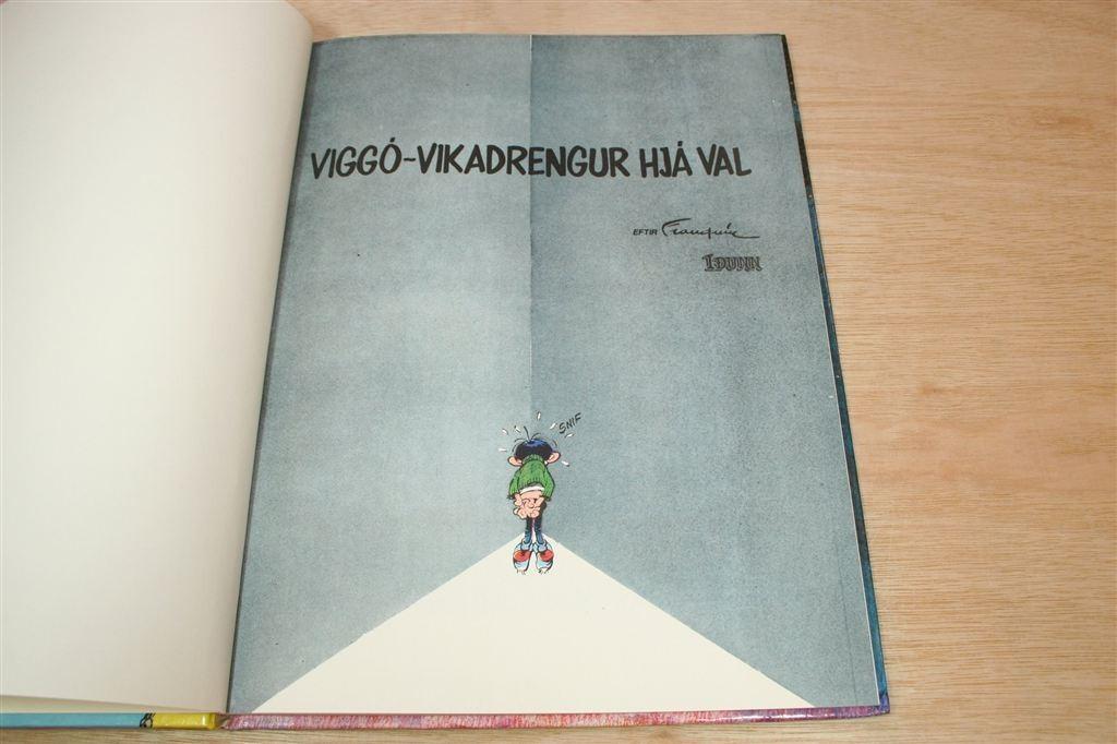 Viggó — Guust Flater — IJslands HC [1980], Eén stripboek, Ophalen of Verzenden, Gelezen