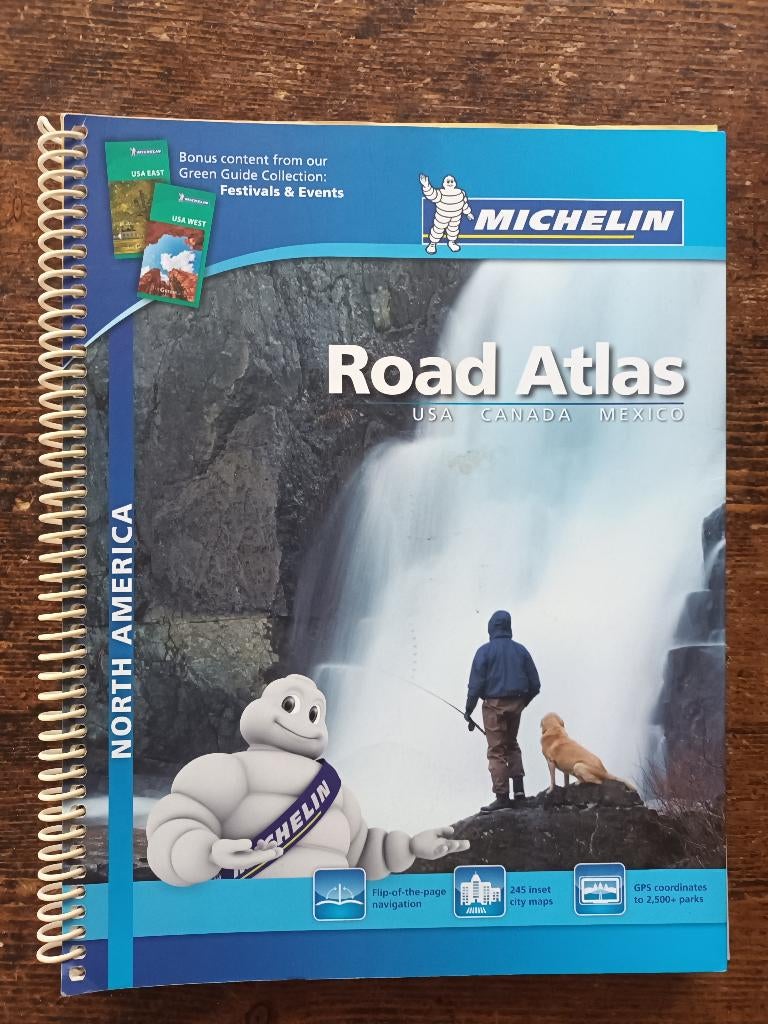 Michelin Road Atlas North America, Ophalen of Verzenden, 2000 tot heden, Overige gebieden, Landkaart