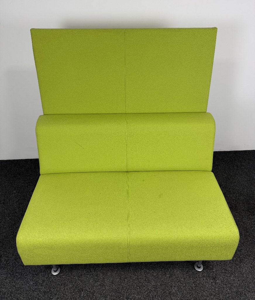 Steelcase Treinbank / Ontvangstbank (1), Huis en Inrichting, Ophalen, Gebruikt, Stof, 100 tot 125 cm