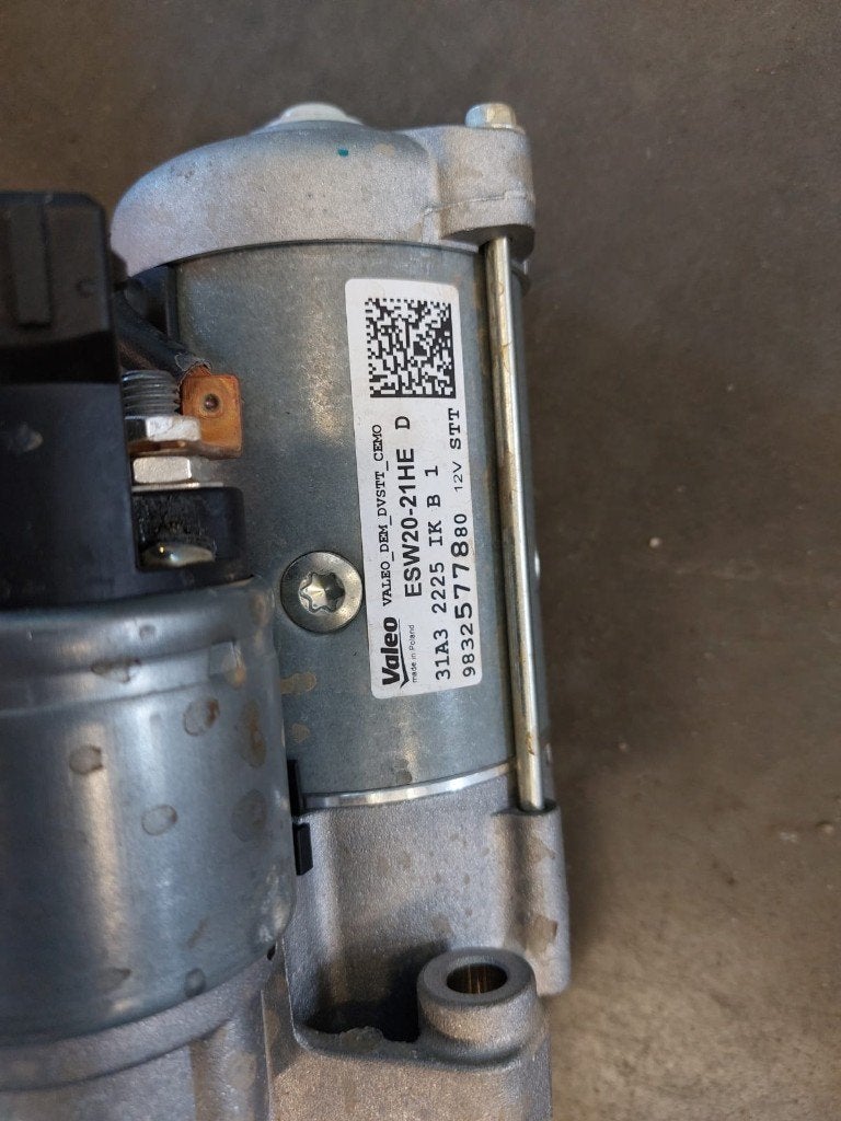 Startmotor Peugeot Partner 9832577880, Ophalen, Opel, Info, Stellantis