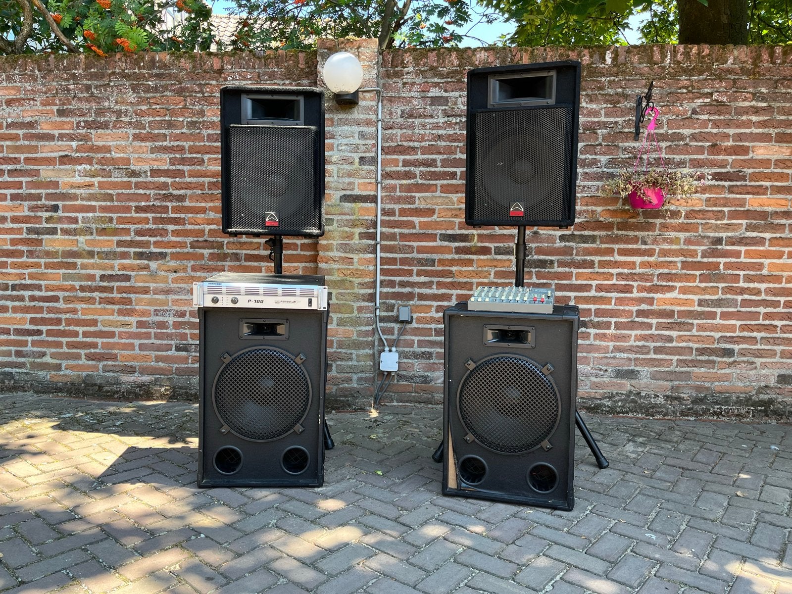 Complete PA-set: Wharfedale, DAP Audio, Phonic, Ophalen, Gebruikt