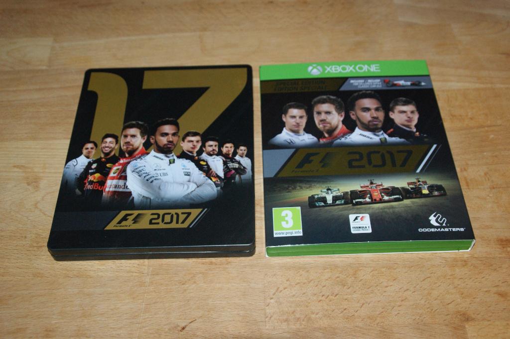 Formula One 17 / F1 2017 + Steelcase hoes (xbox one), Spelcomputers en Games, Games | Xbox One, Gebruikt, Racen en Vliegen, 1 speler