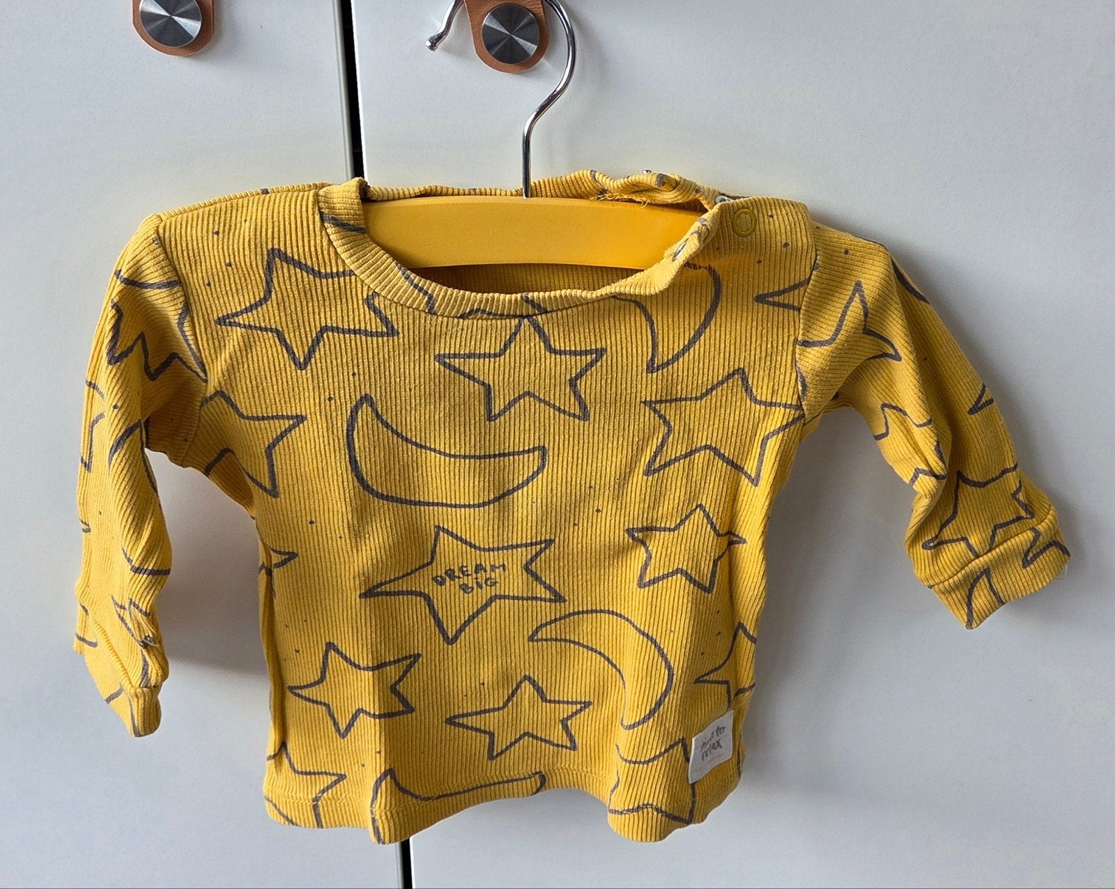 Feetje gele longsleeve maat 62, Jongetje of Meisje, Ophalen of Verzenden, Zo goed als nieuw, Feetje