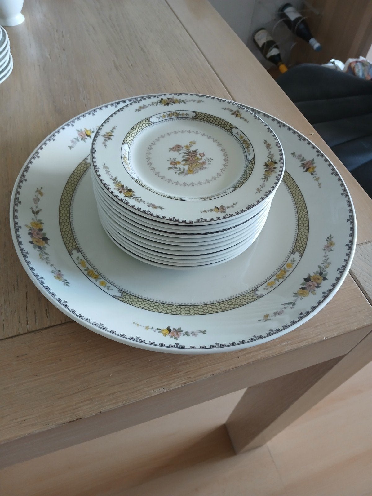 gebakstel van doulton hamilton, Ophalen