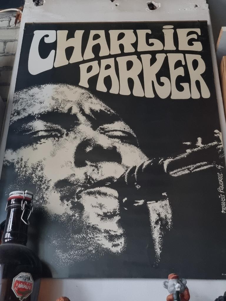 Posters - Jazz, Verzamelen, Ophalen, Rechthoekig Staand, Met lijst, A4 of kleiner