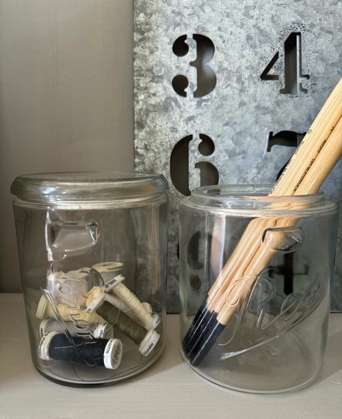 Weckpotten glazen potten, Ophalen