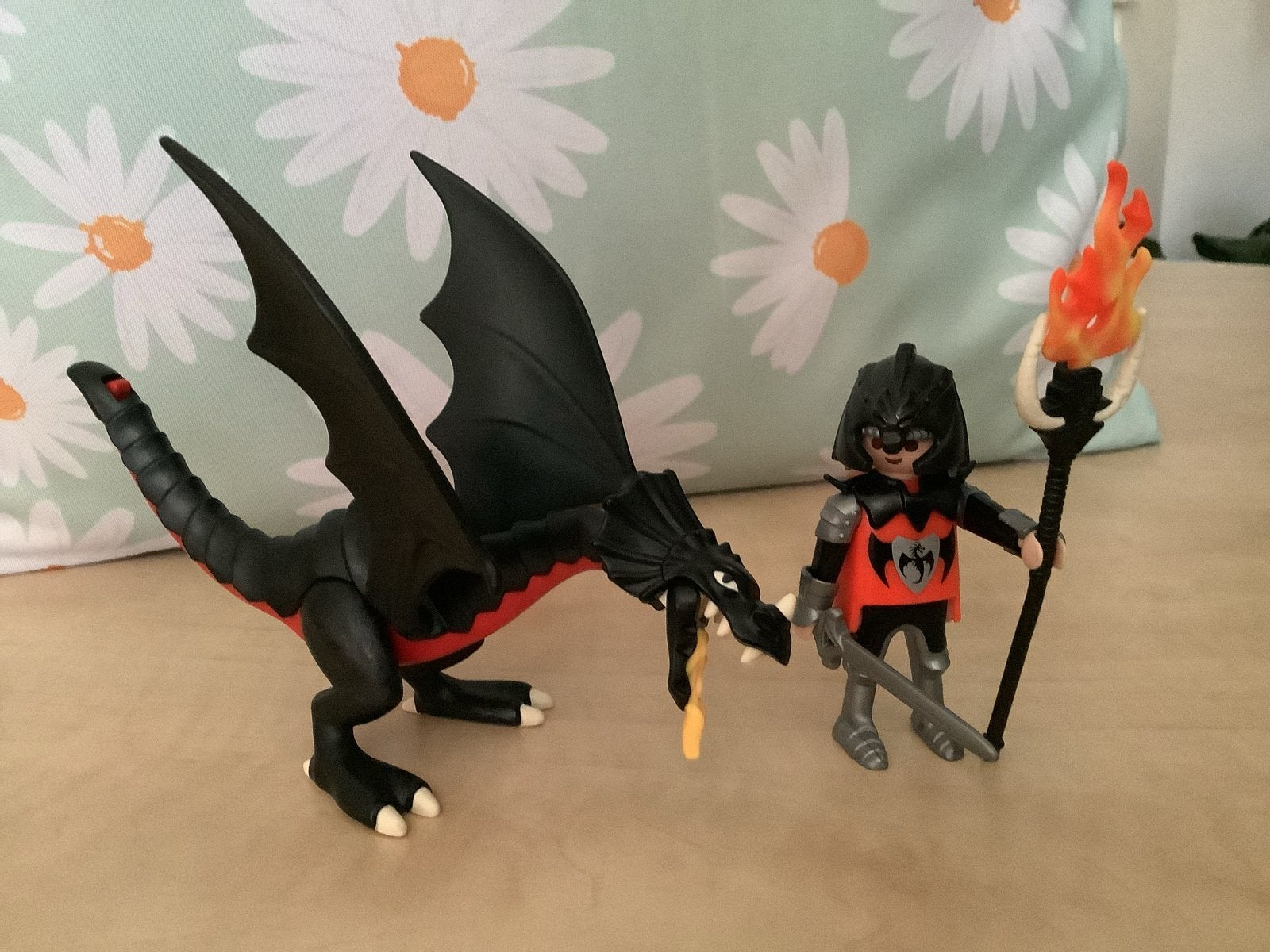Playmobil Draak met Ridder - Fantasy Speelset, Complete set, Fantasy, Ophalen of Verzenden, Zo goed als nieuw