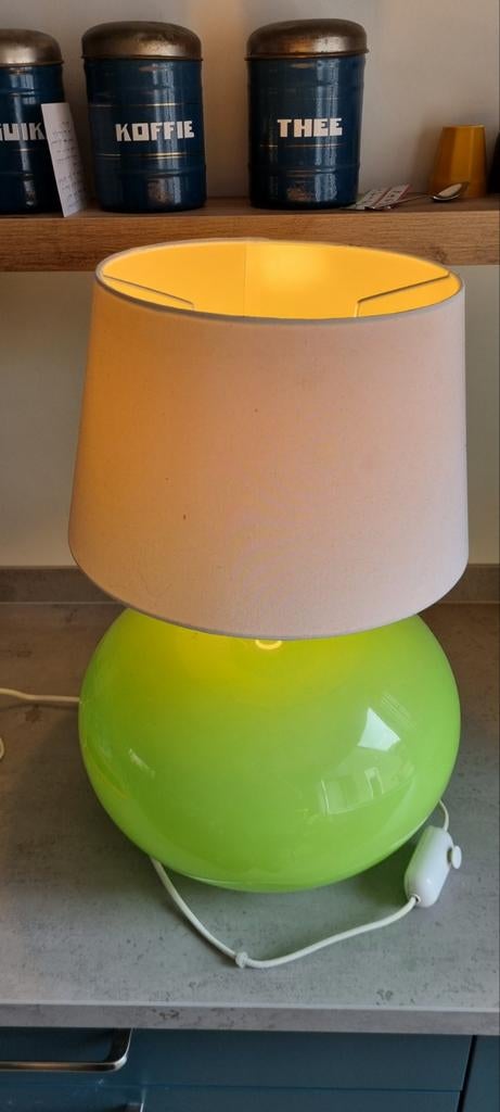 Ikea design lamp, Ophalen, Gebruikt, Glas, 50 tot 75 cm