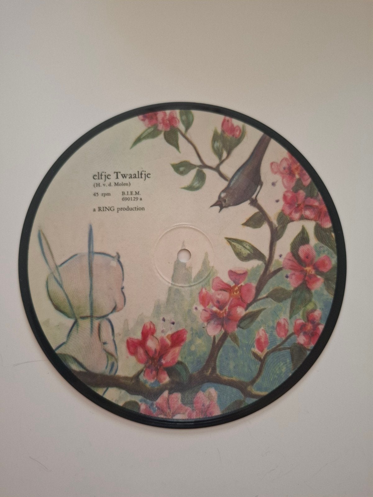 Elfje Twaalfje/Schorrepiep de muis - Picture Disc, Cd's en Dvd's, Gebruikt, Ophalen of Verzenden, Picture disc, EP