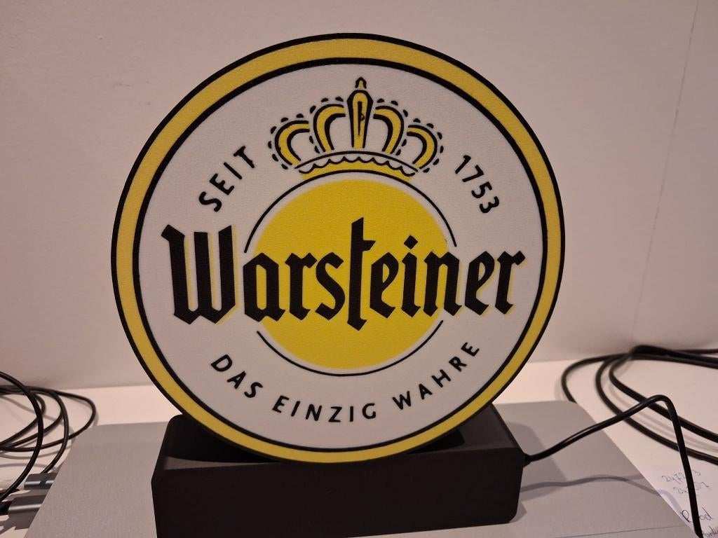 Lichtbak Warsteiner, Ophalen