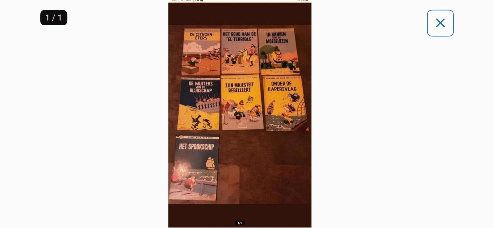 Ouwe Niek, Eén stripboek, Ophalen of Verzenden, Gelezen