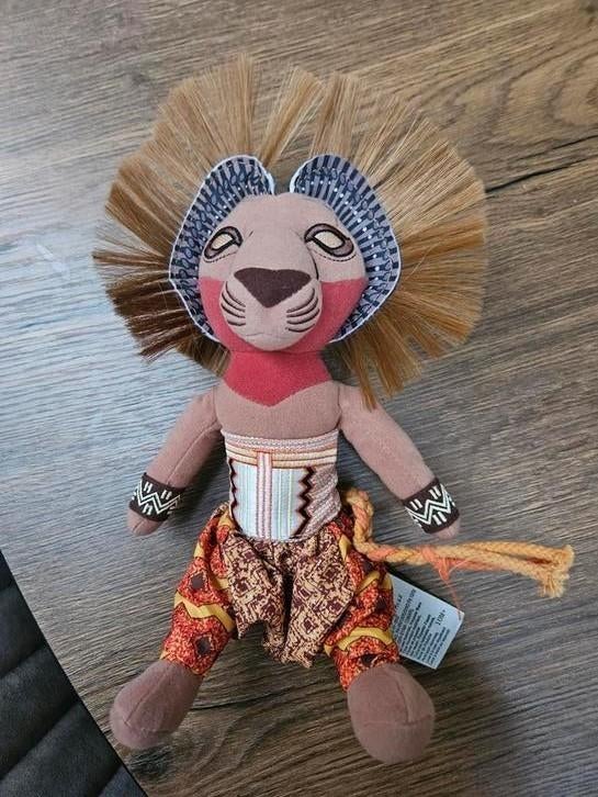 Disney Leeuwenkoning Simba Knuffel, Disney, Disney, Ophalen of Verzenden, Zo goed als nieuw