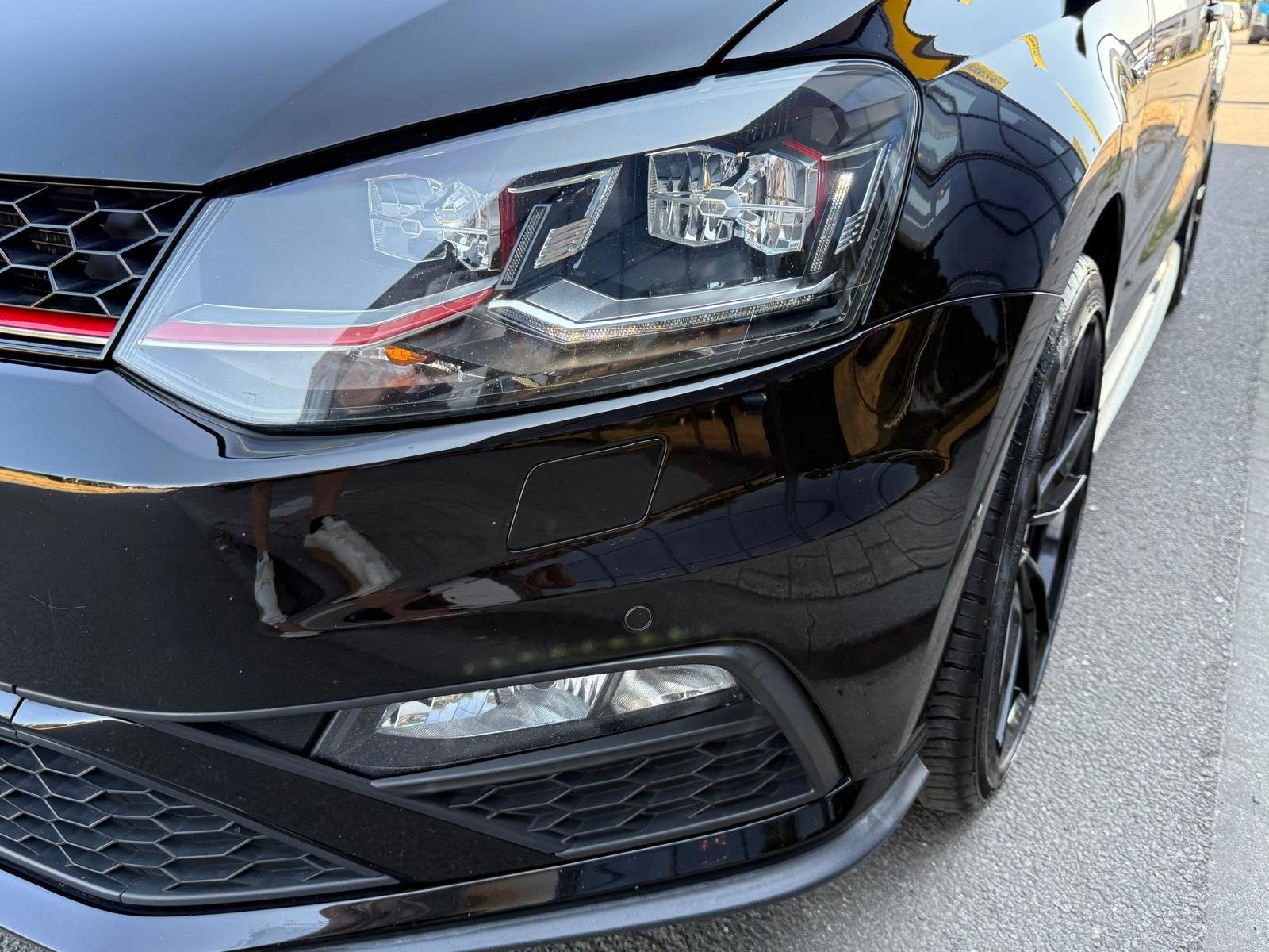 Volkswagen Polo 1.8 TSI GTI/5D/Automaat/Airco/Bleutooth/Crui, Gebruikt, Euro 6, Zwart, Bedrijf