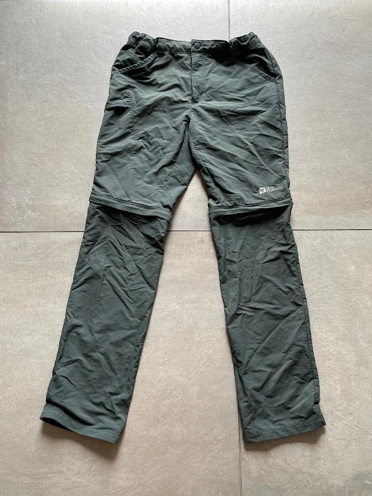 Jack Wolfskin Safari Zip Off Pants Kids, Kleding | Dames, Broeken en Pantalons, Zo goed als nieuw, Maat 34 (XS) of kleiner, Groen