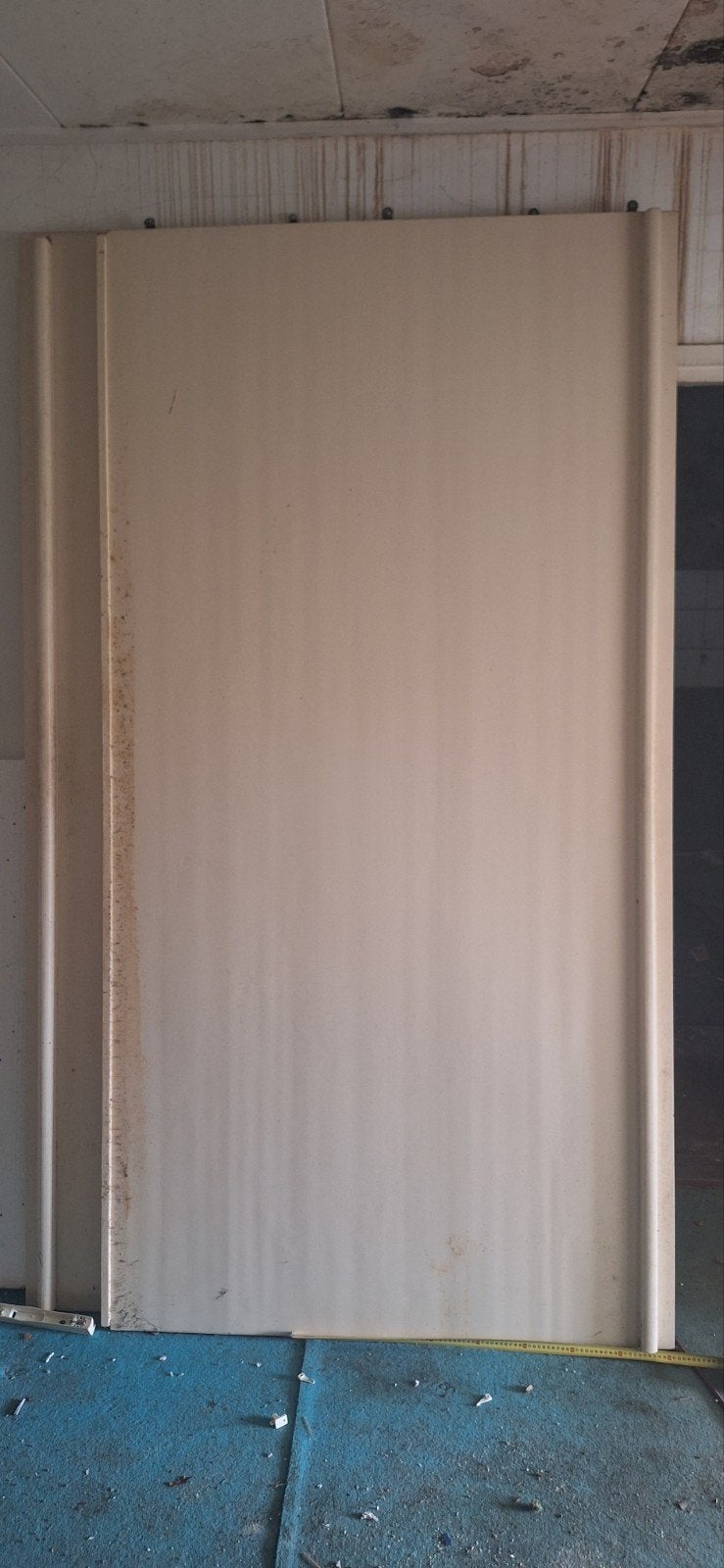 2 schuifdeuren , 124 x 240 cm, Gebruikt, 80 tot 100 cm, 215 cm of meer, Binnendeur