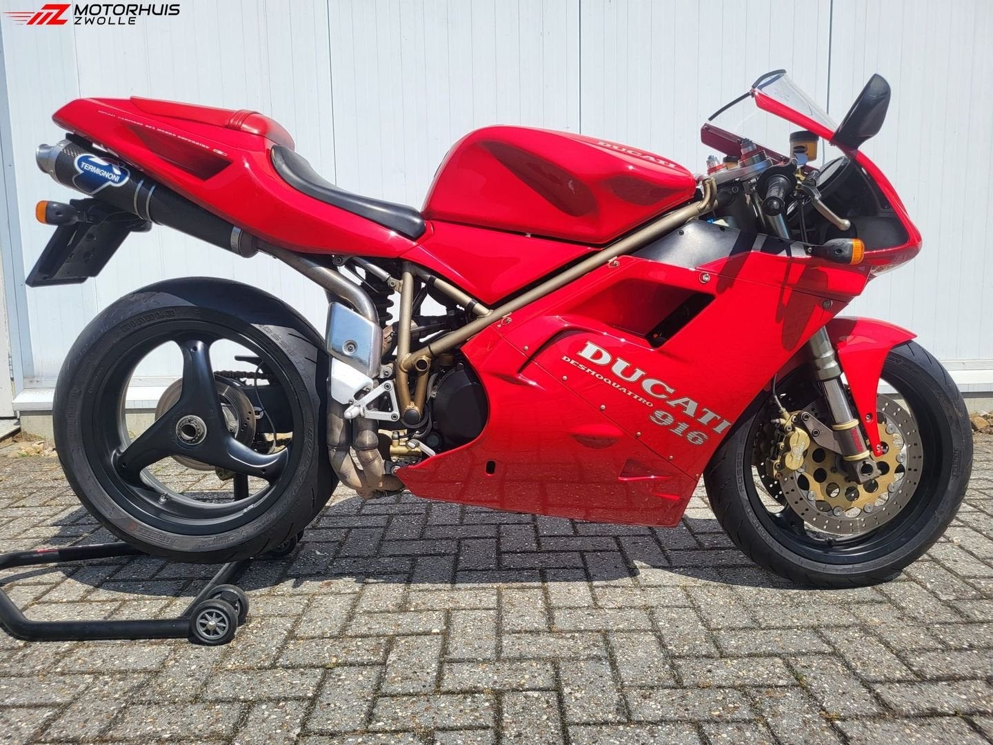 Ducati 916 (bj 1996 - 47.233 km), DUCATI, 2 cilinders, Motorrijbewijs A, Bedrijf