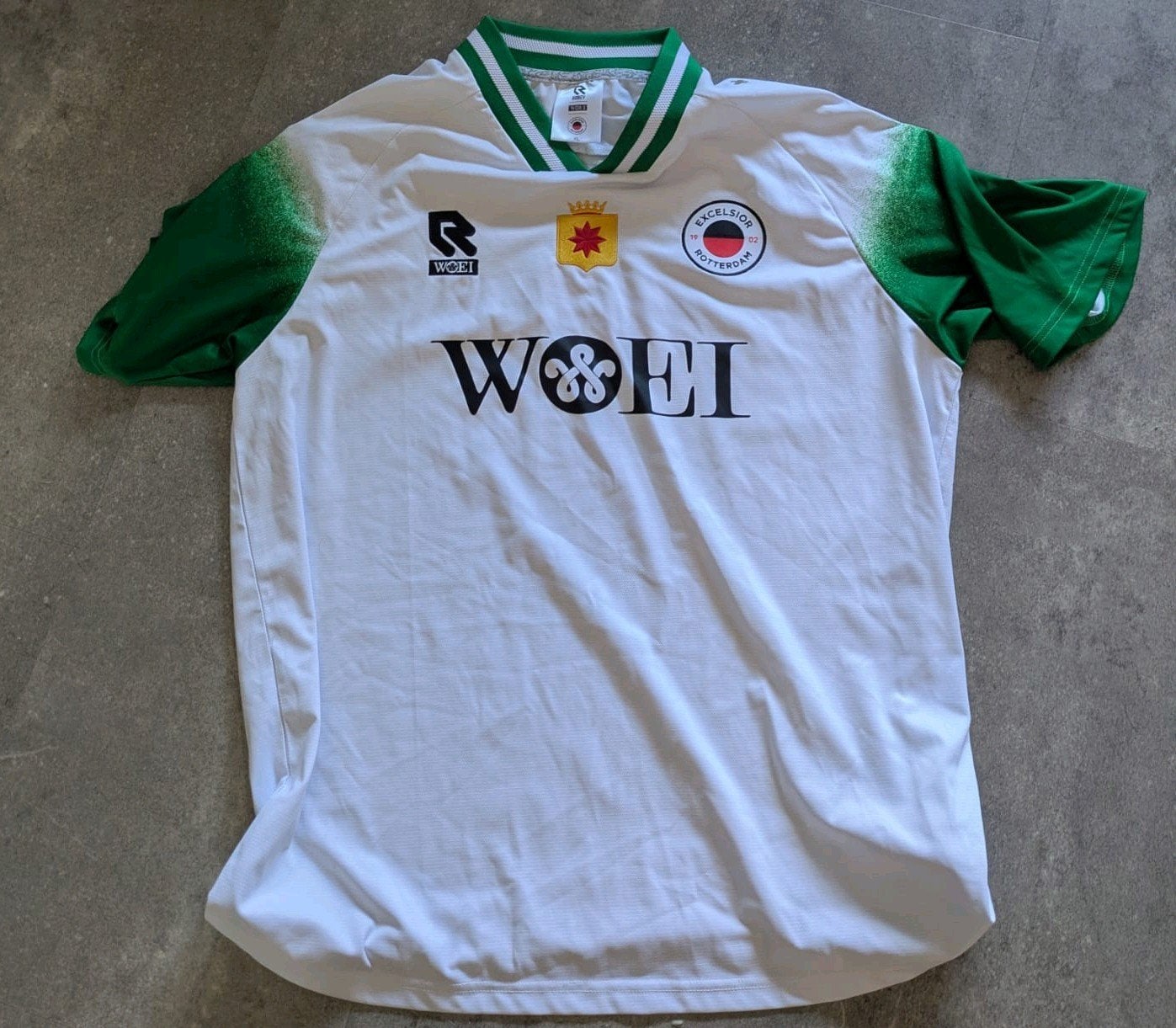Robey x WOEI x Excelsior Rotterdam Voetbalshirt XL, Maat 56/58 (XL), Ophalen of Verzenden, Zo goed als nieuw, Voetbal