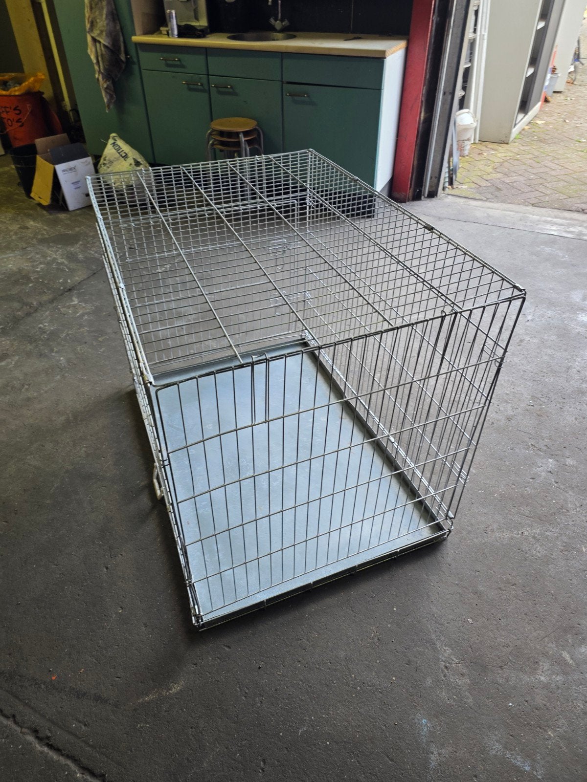 hondenkennel, Ophalen