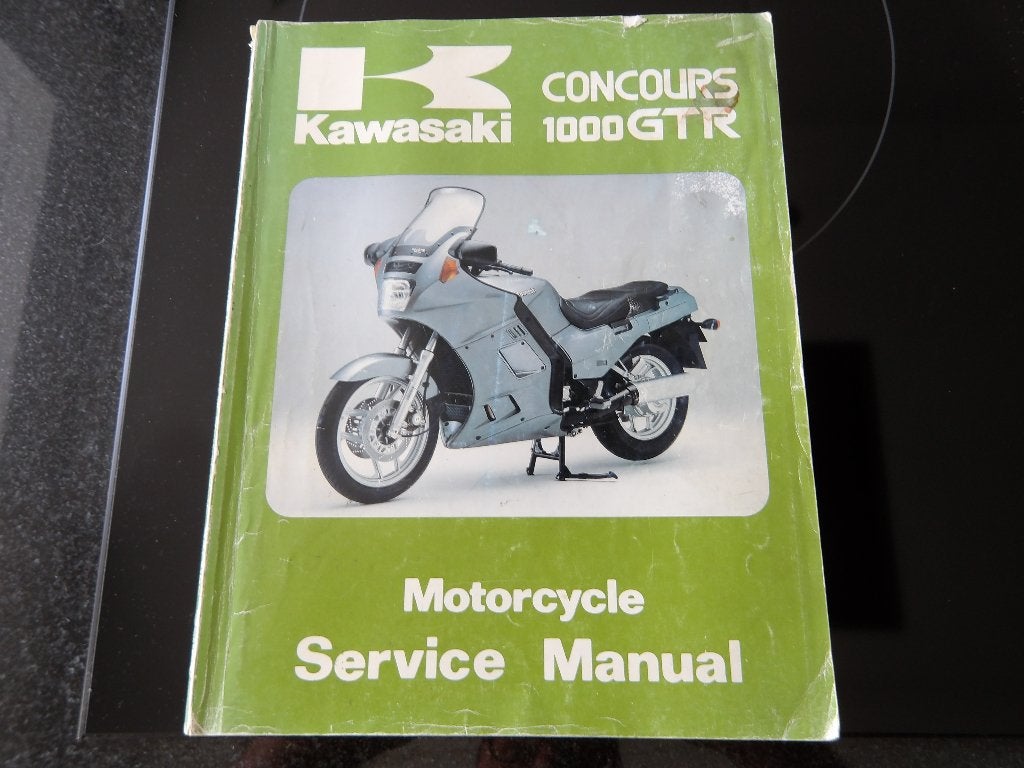 Kawasaki Concours 1000 GTR Motorfiets Servicehandleiding, Ophalen of Verzenden, Kawasaki